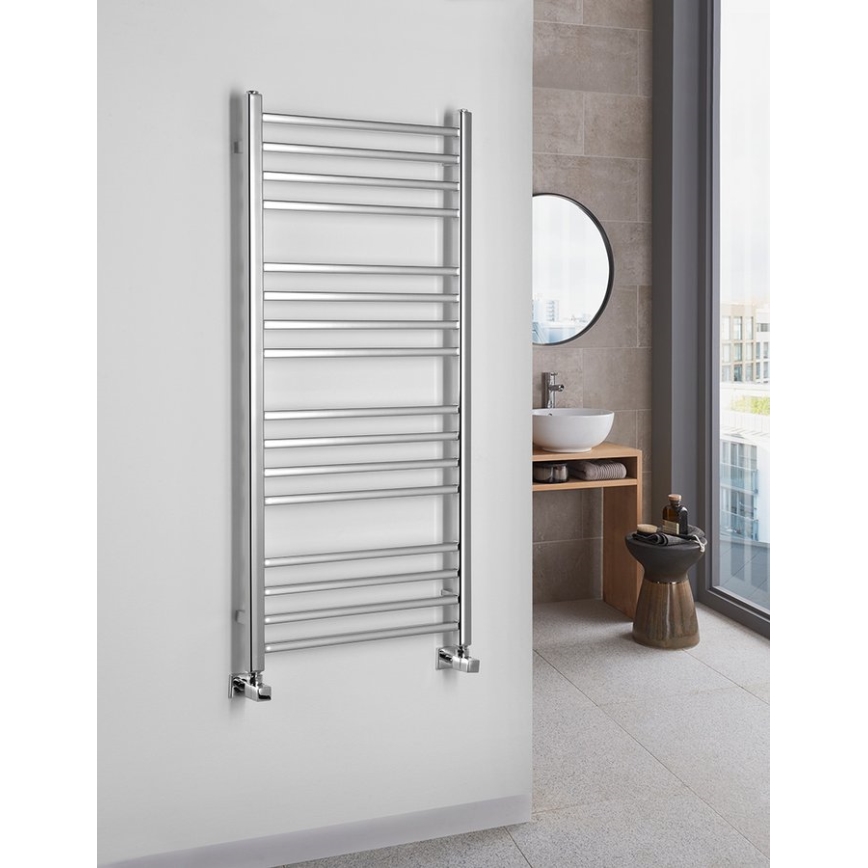 Sapho - Badeværelsesradiator METRO 347 W/230 V 50 x 120 cm poleret krom