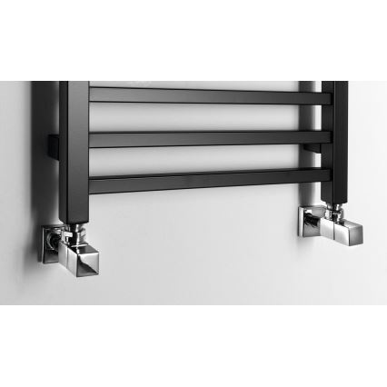 Sapho - Badeværelsesradiator METRO 89x45 cm mat sort