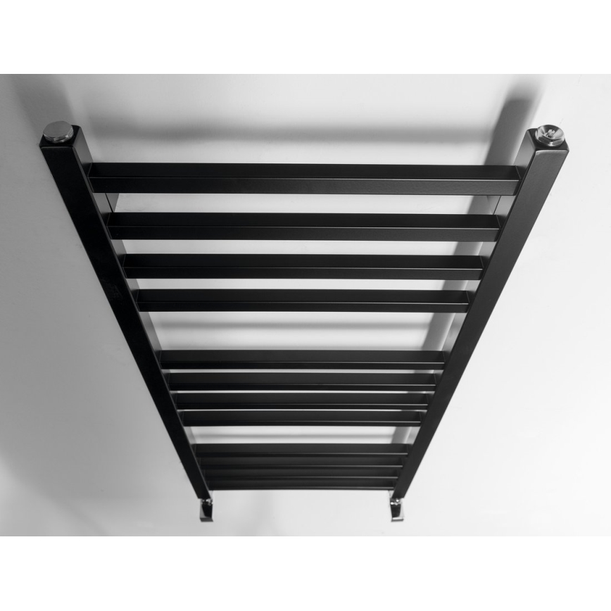 Sapho - Badeværelsesradiator METRO 89x45 cm mat sort