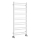 Sapho - Badeværelsesradiator METRO DOS 110x50 cm mat hvid