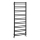 Sapho - Badeværelsesradiator METRO DOS 143x55 cm mat sort