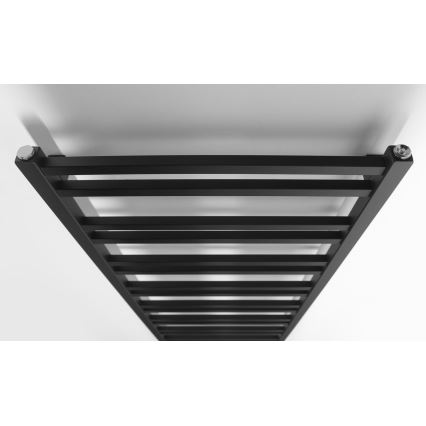 Sapho - Badeværelsesradiator METRO DOS 143x55 cm mat sort