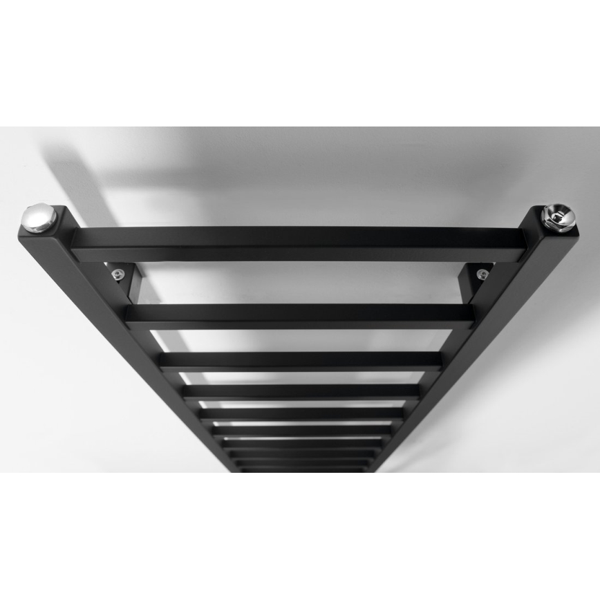 Sapho - Badeværelsesradiator METRO DOS 150x40 cm mat sort