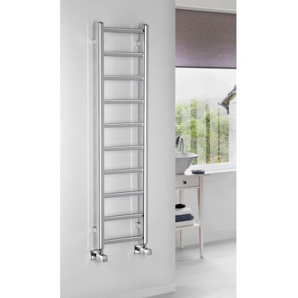 Sapho - Badeværelsesradiator METRO LIGHT 114x30 cm poleret krom