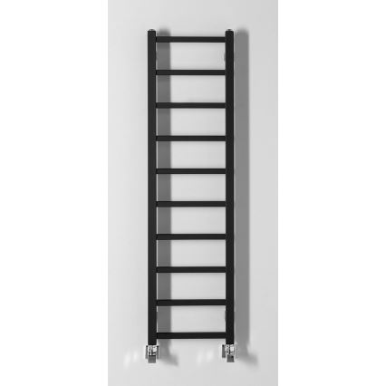 Sapho - Badeværelsesradiator METRO LIGHT 114x30cm mat sort