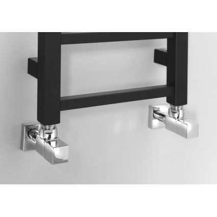 Sapho - Badeværelsesradiator METRO LIGHT 114x30cm mat sort
