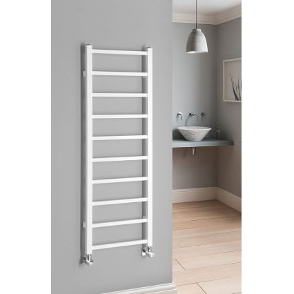 Sapho - Badeværelsesradiator METRO LIGHT 114x40 cm hvid