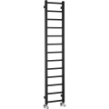 Sapho - Badeværelsesradiator METRO LIGHT 150x30 cm hvid