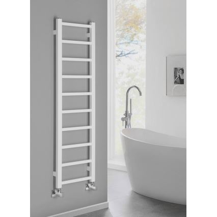 Sapho - Badeværelsesradiator METRO LIGHT 211W 30x114 cm hvid