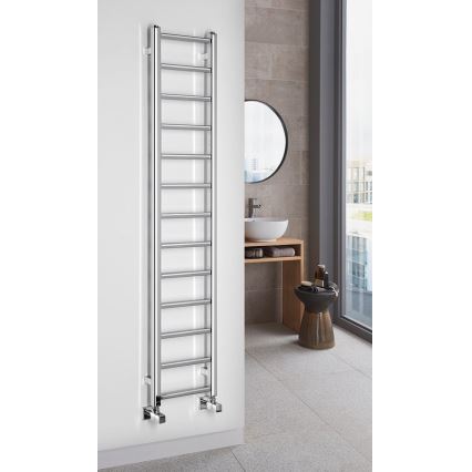 Sapho - Badeværelsesradiator METRO LIGHT 276W/230V 30x150 cm blank krom