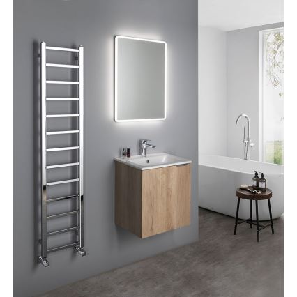 Sapho - Badeværelsesradiator METRO LIGHT 276W/230V 30x150 cm poleret krom
