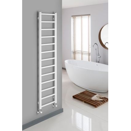 Sapho - Badeværelsesradiator METRO LIGHT 276W 30x150 cm hvid