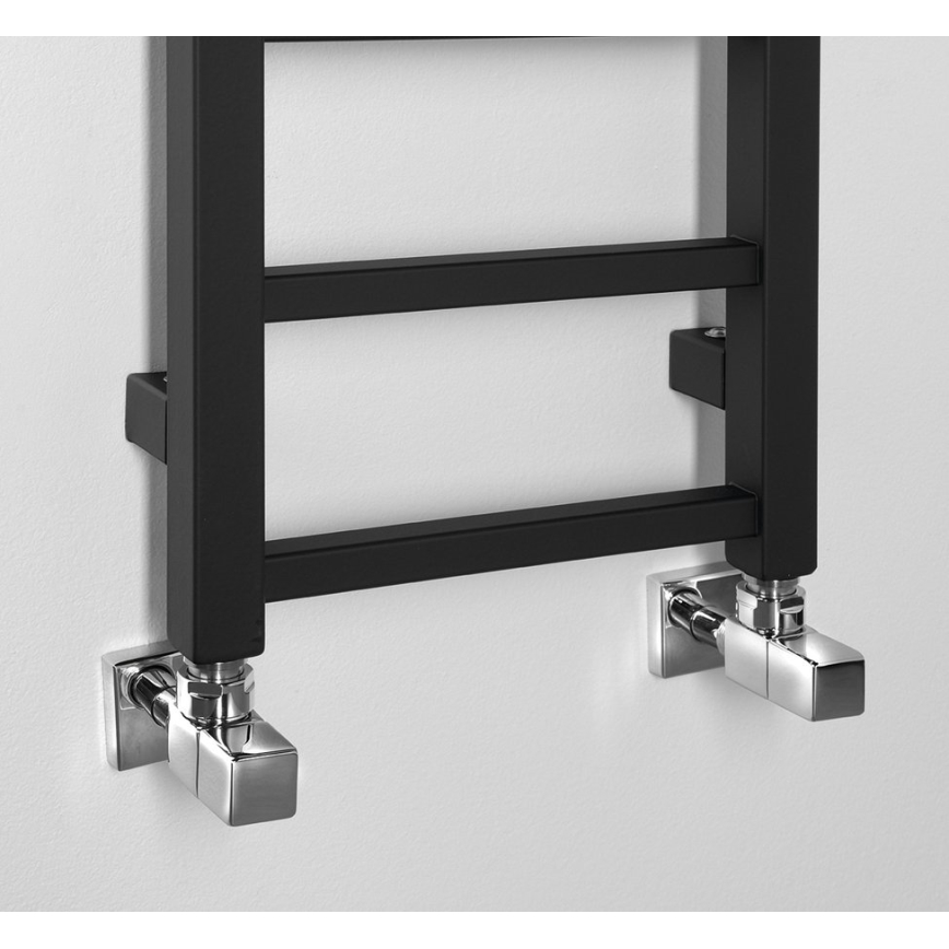 Sapho - Badeværelsesradiator METRO LIGHT 276W 30x150 cm mat sort