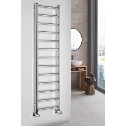 Sapho - Badeværelsesradiator METRO LIGHT 323W/230V 40x150 cm blank krom