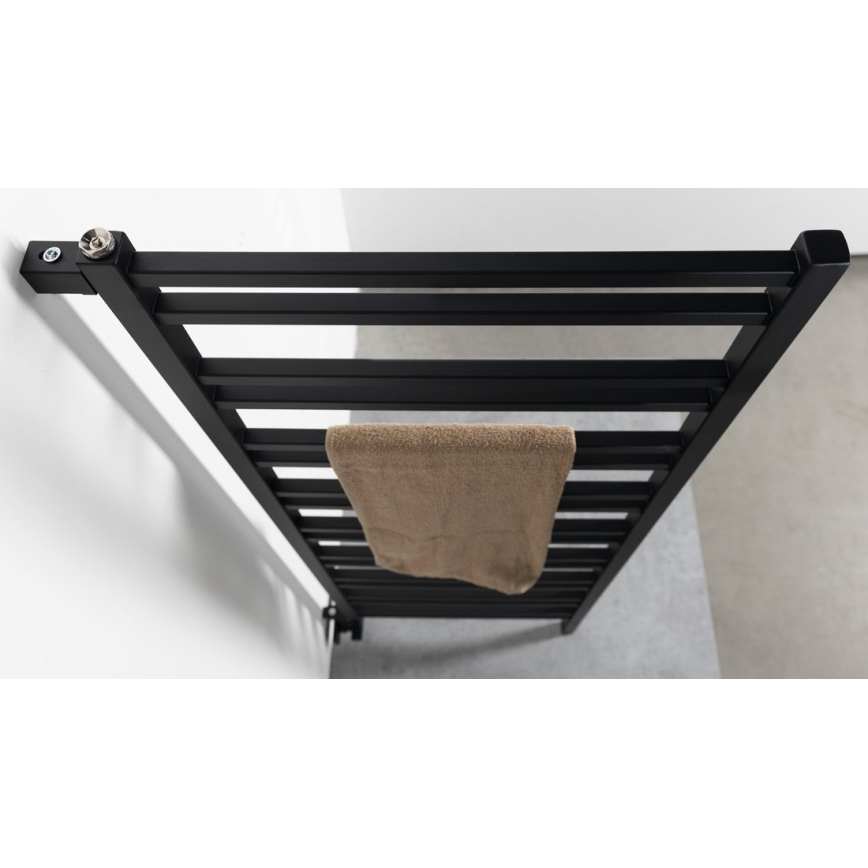 Sapho - Badeværelsesradiator METRO SPACE 525W 55x143 cm mat sort