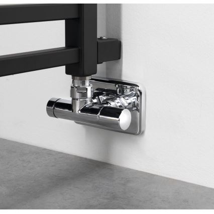 Sapho - Badeværelsesradiator METRO SPACE 525W 55x143 cm mat sort