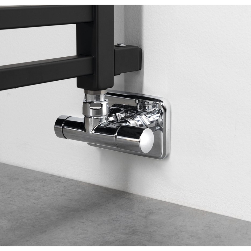 Sapho - Badeværelsesradiator METRO SPACE 525W 55x143 cm mat sort
