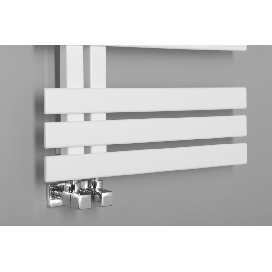 Sapho - Badeværelsesradiator SILVANA 123x50 cm hvid