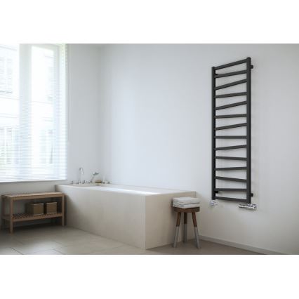Sapho - Badeværelsesradiator ZIG 110x50 cm antracit