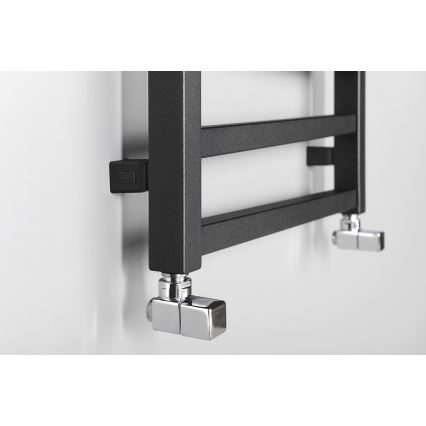 Sapho - Badeværelsesradiator ZIG 110x50 cm antracit