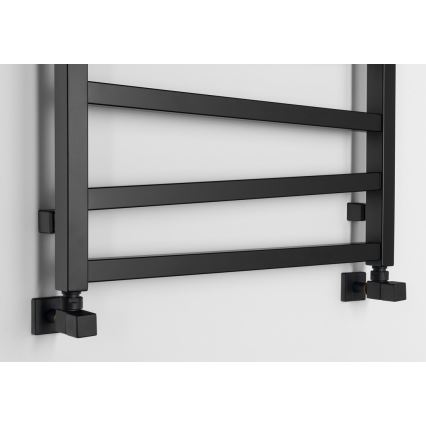 Sapho - Badeværelsesradiator ZIG 133 x 60 cm, sort