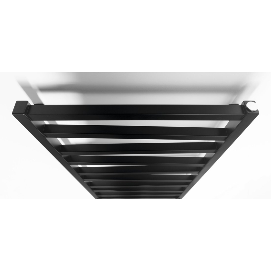 Sapho - Badeværelsesradiator ZIG 133 x 60 cm, sort