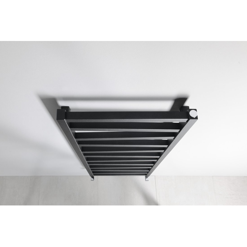 Sapho - Badeværelsesradiator ZIG 133x50 cm antracit