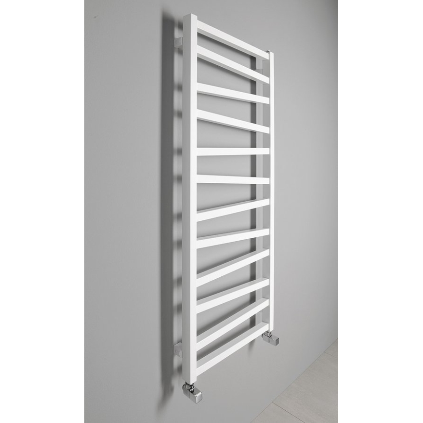 Sapho - Badeværelsesradiator ZIG 133x50 cm hvid