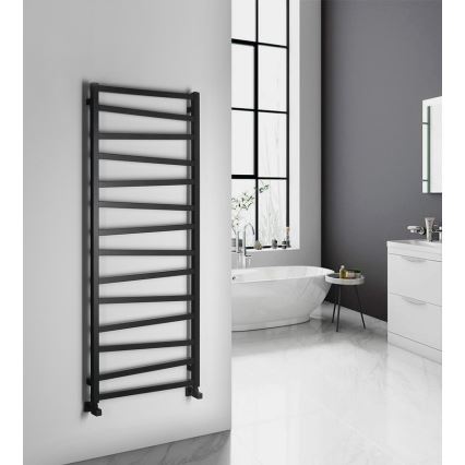 Sapho - Badeværelsesradiator ZIG 709W 60x157 cm sort