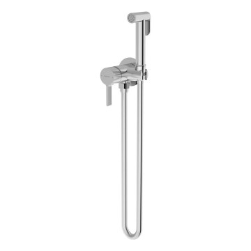 Sapho - Bidethane med bruser til skjult installation ICONIC rund/skinnende krom