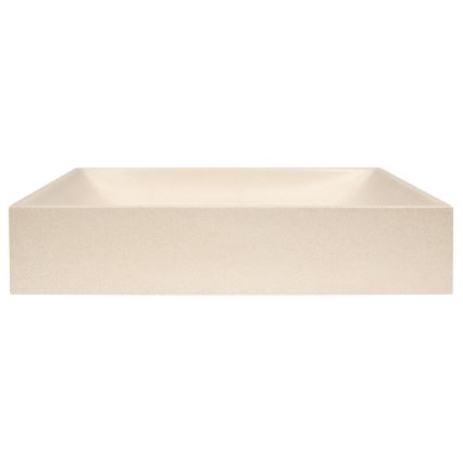 Sapho - Bordmonteret håndvask 58x36 cm beton/beige