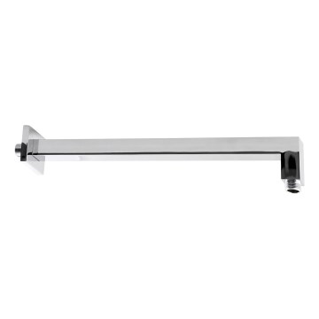 Sapho - Brusearm kantet 40 cm skinnende krom