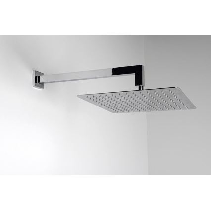 Sapho - Brusearm kantet 40 cm skinnende krom