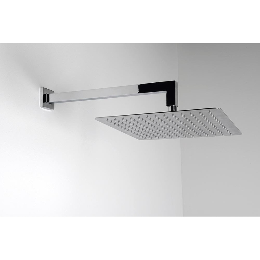 Sapho - Brusearm kantet 40 cm skinnende krom