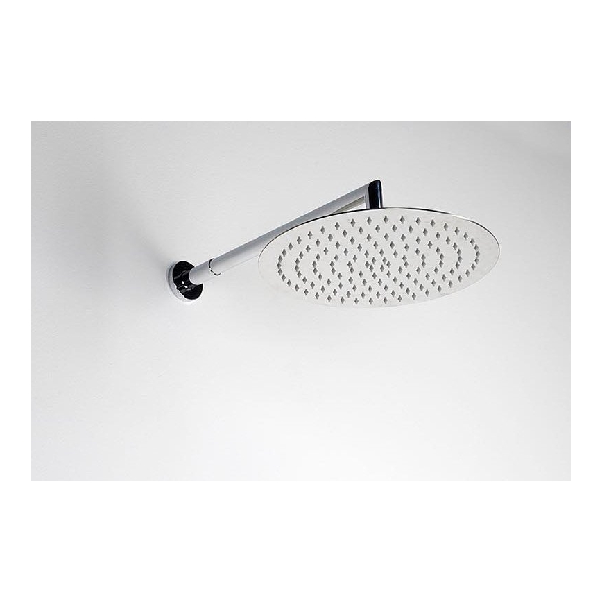 Sapho - Brusearm rund 38 cm skinnende krom