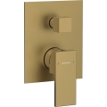 Sapho - CUBEMIX bruserarmatur til indbygget installation, mat guld