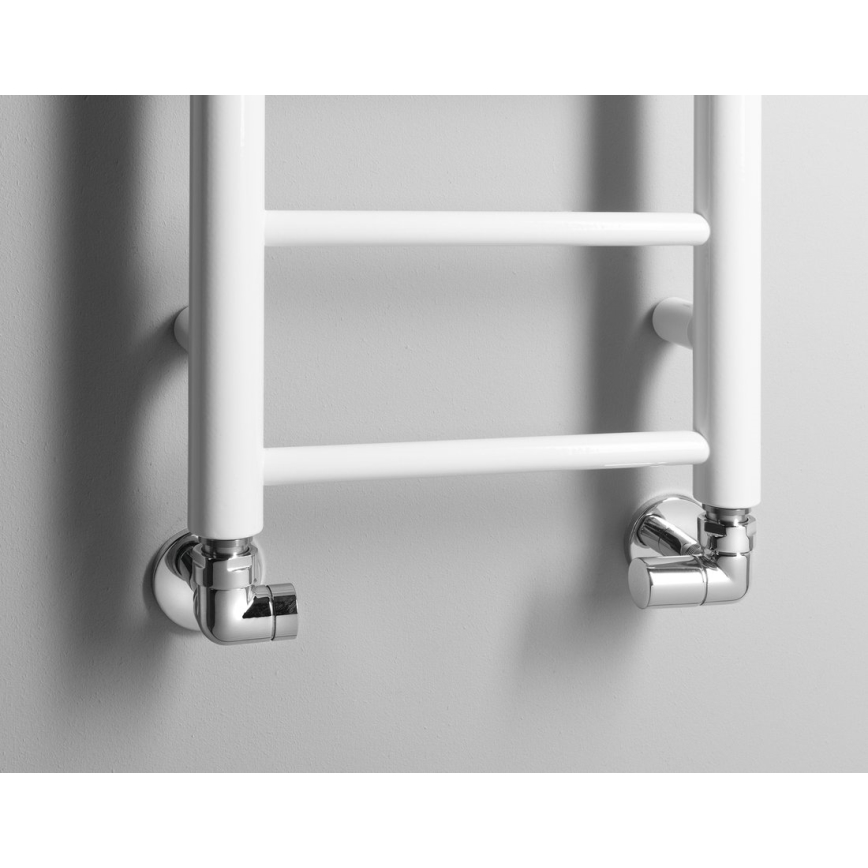 Sapho - DINA badeværelsesradiator 138 x 30 cm, hvid