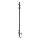 Sapho - Elektrisk håndklædeholder PASADOR 30W/230V 150 cm mat sort