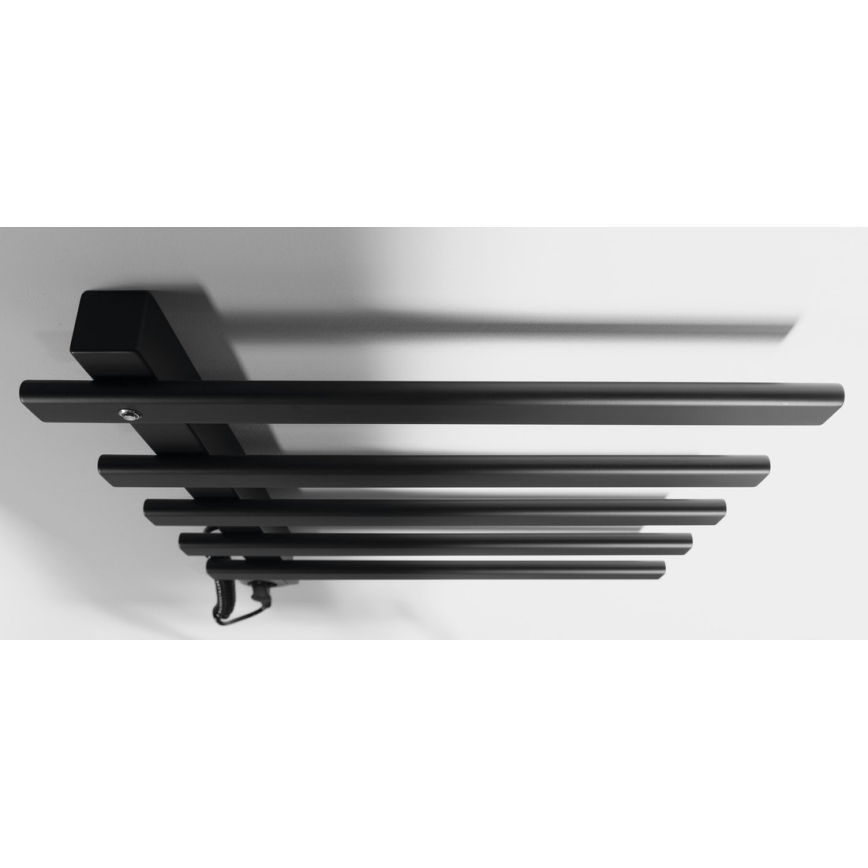 Sapho - Elektrisk håndklædetørrer ELCOR 63W/230V 48x52 cm mat sort