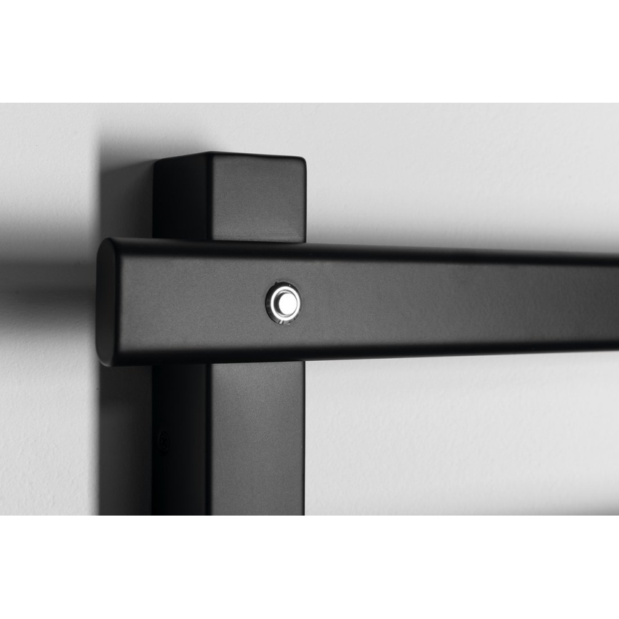 Sapho - Elektrisk håndklædetørrer ELCOR 63W/230V 48x52 cm mat sort