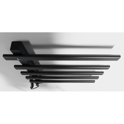 Sapho - Elektrisk håndklædetørrer ELCOR 63W 48x52 cm mat sort