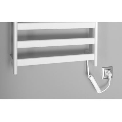 Sapho - Elektrisk håndklædetørrer ELIAS 105W 73x49 cm mat hvid