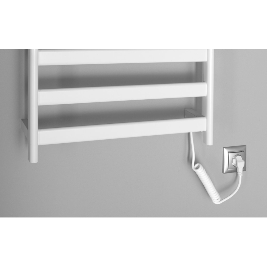 Sapho - Elektrisk håndklædetørrer ELIAS 105W 73x49 cm mat hvid