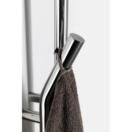 Sapho - Elektrisk håndklædetørrer med timer DUOPASSO 45 W 170x12 cm poleret krom