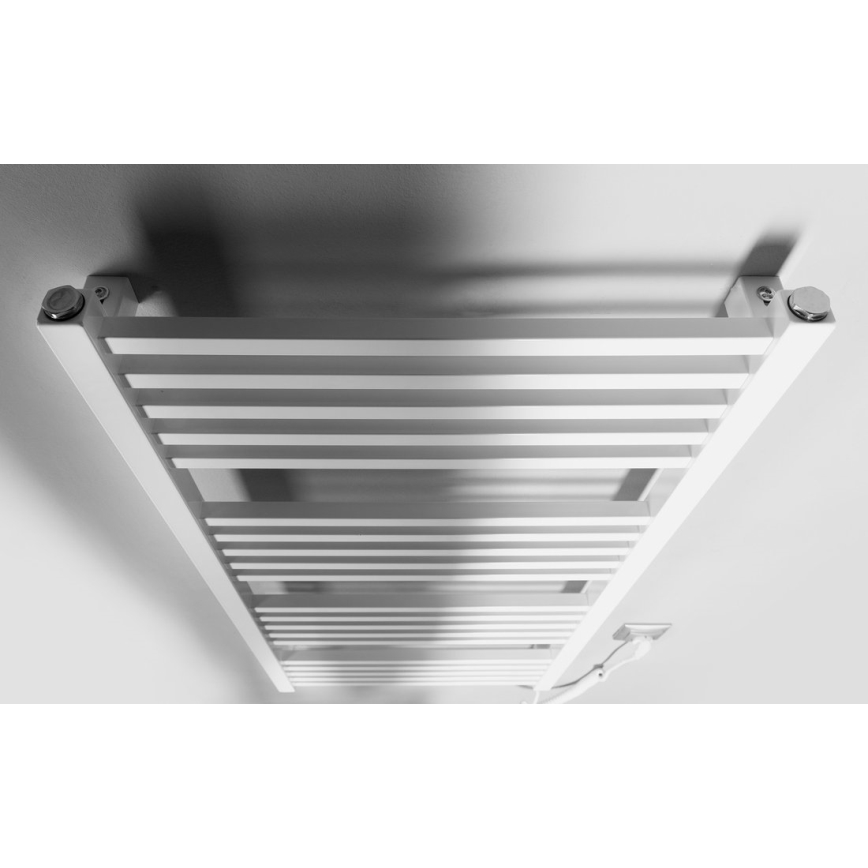 Sapho - Elektrisk håndklædetørrer METRO-E 400W 106x50 cm hvid