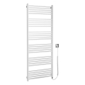 Sapho - Elektrisk håndklædetørrer METRO-E 800 W 162 x 60 cm hvid