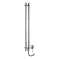 Sapho - Elektrisk håndklædetørrer PAPINADO 40W 120x11 cm blank krom