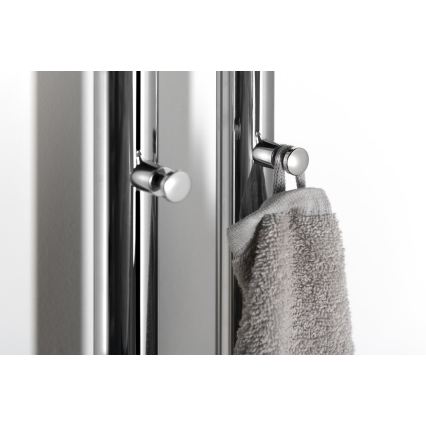 Sapho - Elektrisk håndklædetørrer PAPINADO 40W 120x11 cm blank krom