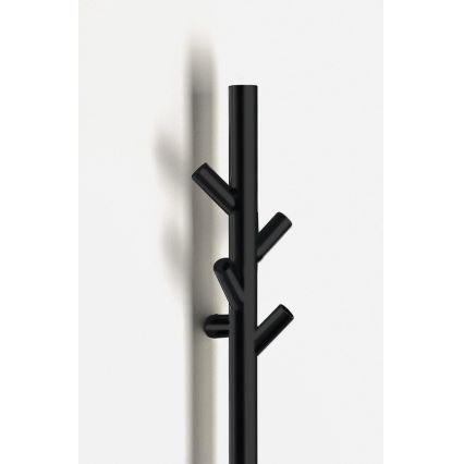 Sapho - Elektrisk håndklædetørrer PASADOR 30W 150x15 cm mat sort