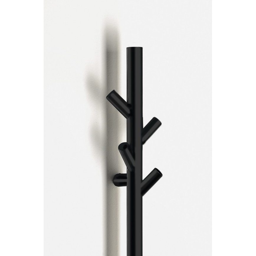 Sapho - Elektrisk håndklædetørrer PASADOR 30W 150x15 cm mat sort